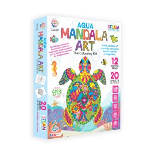 Ratna's Aqua Mandala Art, Multicolour, 5Y+ for kids